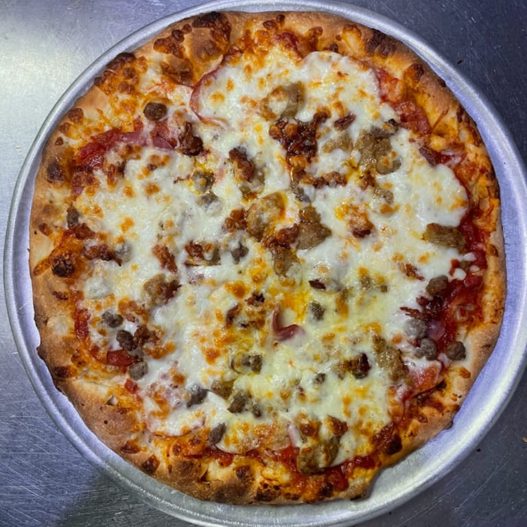Indulge in Meat Lovers Pizza