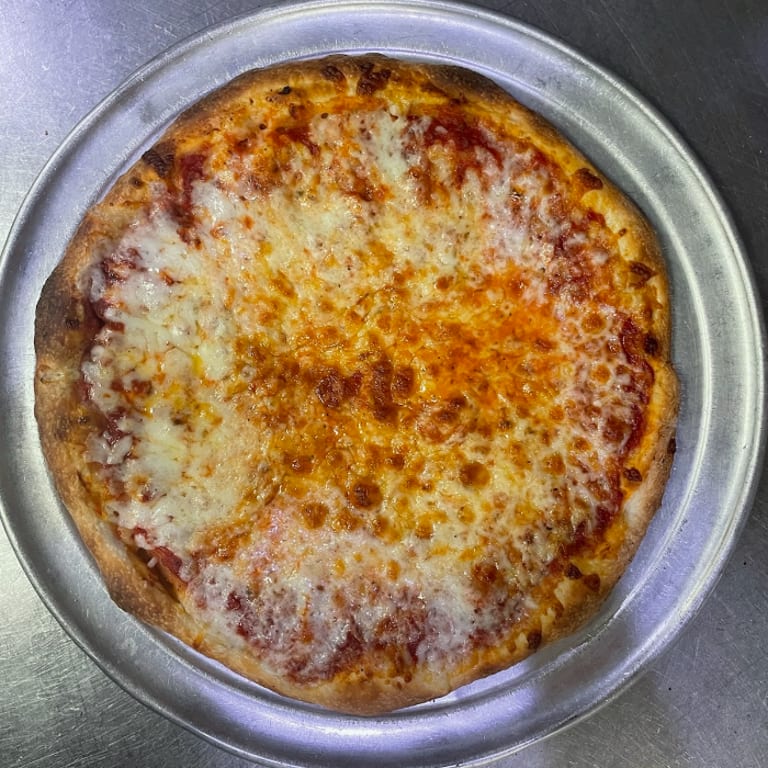 Savor our cheese pizza
