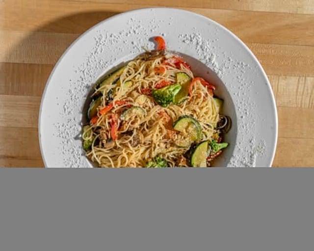Veggie Primavera Pasta.